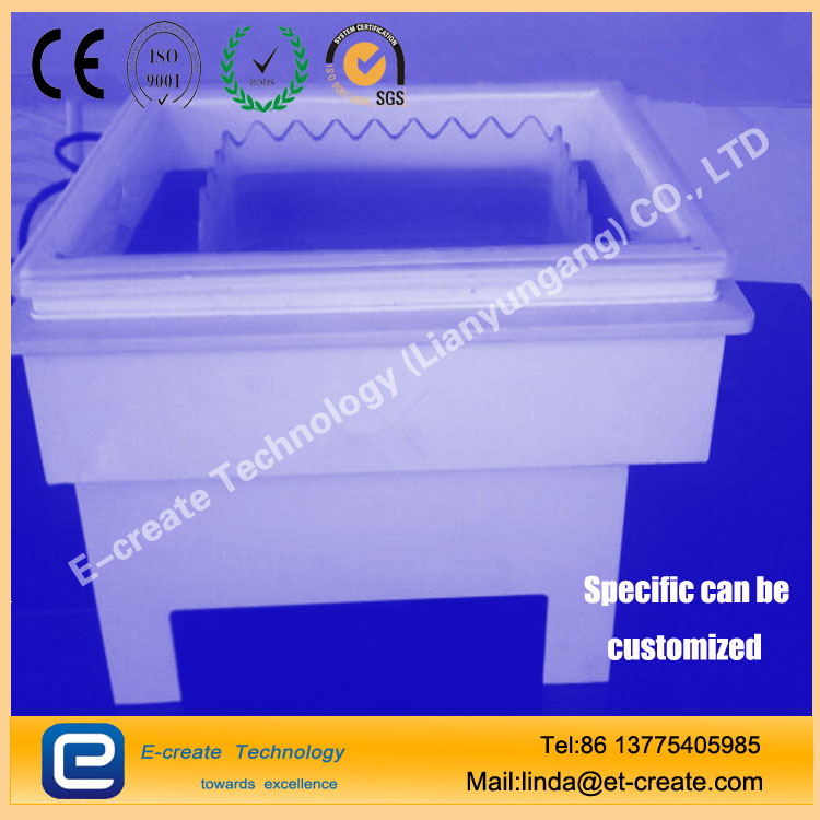 Quartz double-cylinder, quartz square box, quartz heating tank, quartz cleaning tank, custom quartz tank