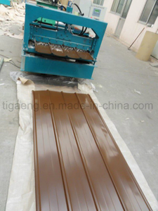 High Quality Easy Fabricating Trapezoidal Color Painted Galvanized Steel Roofing Sheet