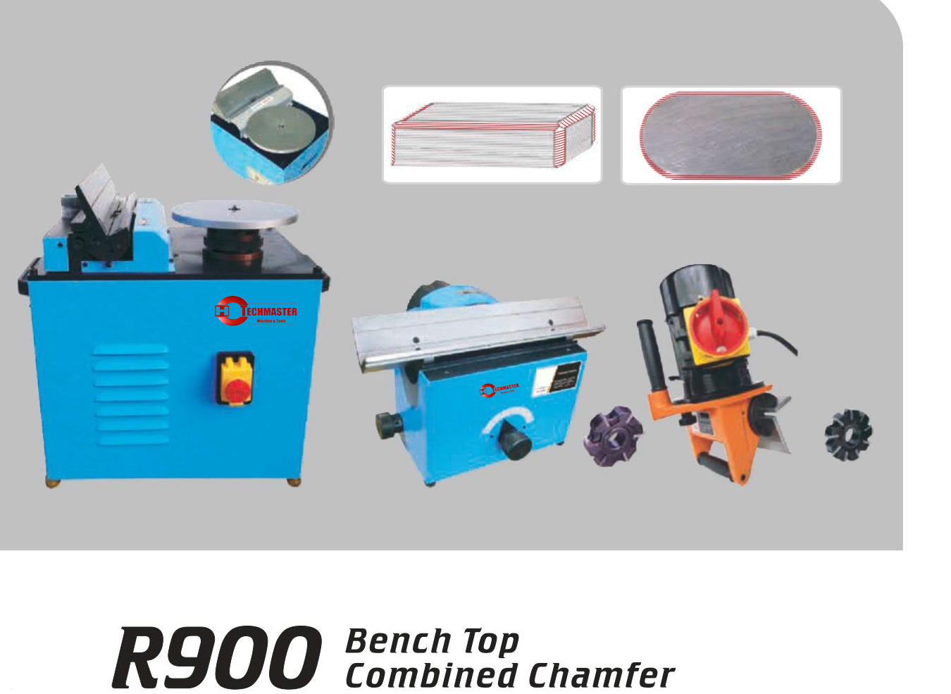 BENCH TOP COMBINED CHAMFER R900-R300-R200