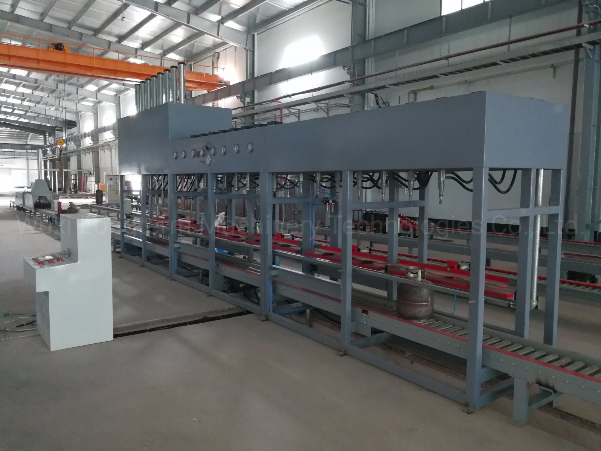 15kg LPG Gas Cylinder Automatic Hydrostatic Testing Machine