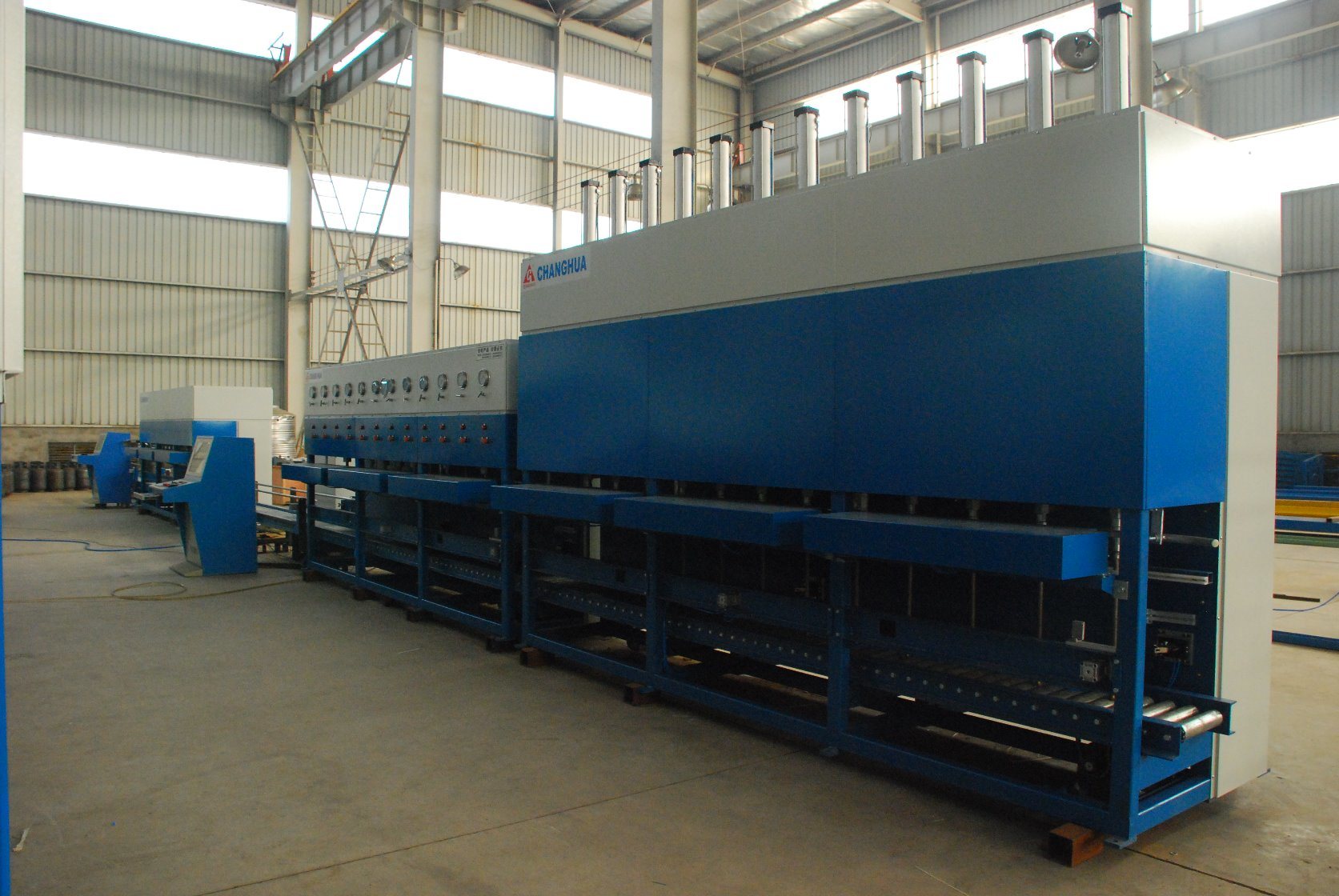 LPG Cylinder Automatic Online Hydro Testing Machine