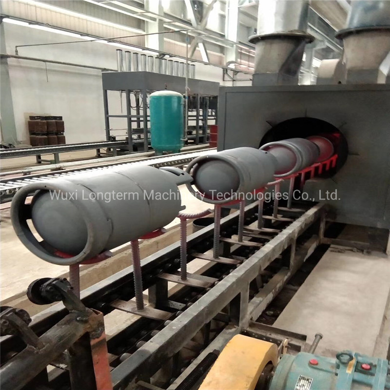 6&12&13&15&35kg LPG Gas Cylinder Heat Treatment Furnace, Normalizing/Annealing Furnace for Gas Cylinders^