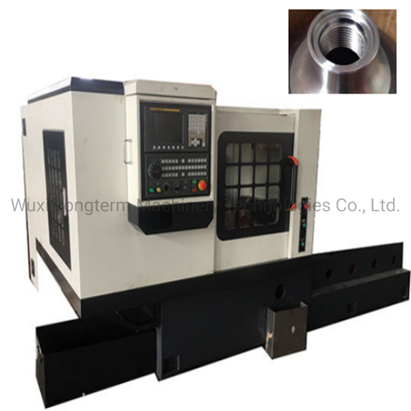 China High Accuracy Gas Cylinder CNC Thread Machine Automatic Milling Machine