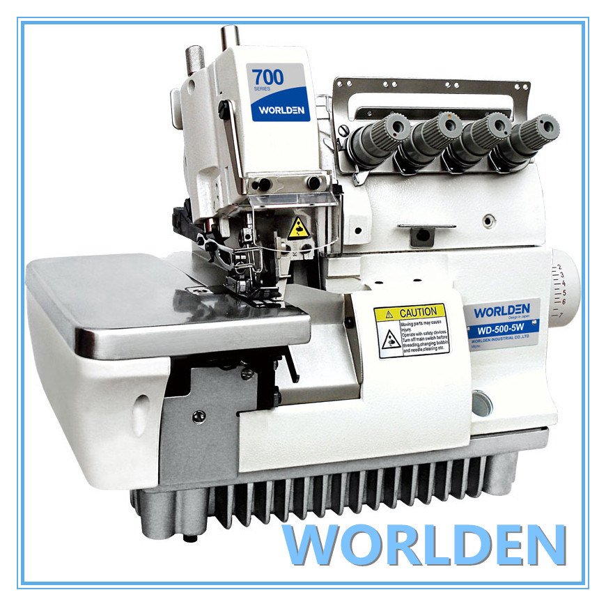 Wd-700-5W Super High-Speed Five Thread Wide Needle Gage Overlock Machine