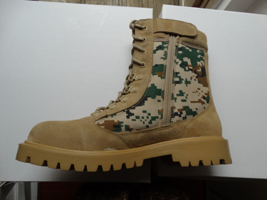 Military High Quality Camo Suede Desert Boot