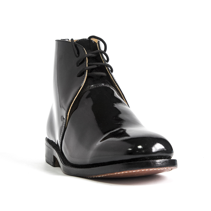 Zapatos de oficina impermeables minimalistas charol 1235