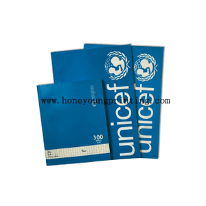Divers Cahier De L'UNICEF Ligné 8mm/ Blanc/ Quadrillé 5x5/ Seyès Pour Les Enfants