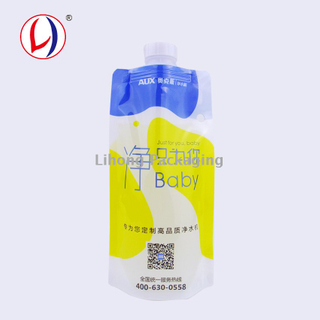 Stand Up Liquid Packing Bag With Big Cap