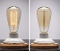 Edison Style Incandescent Lamp with Cable Hotel Style Lamps with Outlets