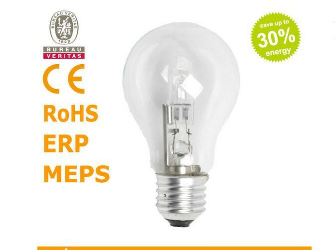 Eco Halogen Lamp A55 220-240V 52W E27 2000h