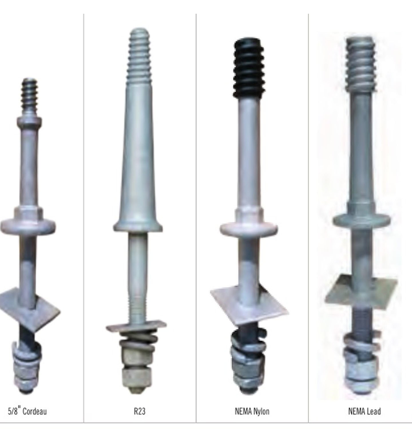Galvanised Steel Spindles for PinType Insulators Buy Polymer
