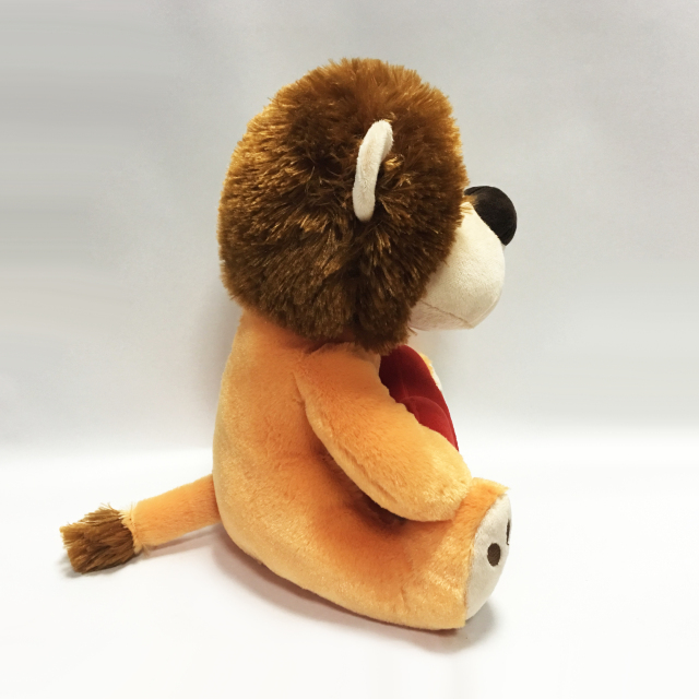 Adorable Valentine Stuffed Cartoon Lion Toys Animals