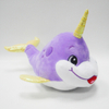 Purple Unicorn Dolphin Toys Funny Sea Animal Plush Toys