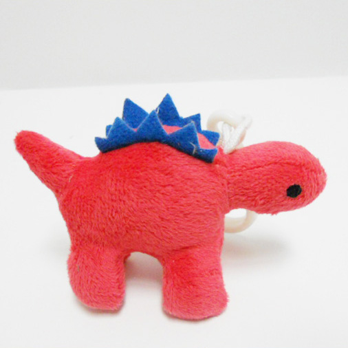 Custom Soft Plush Stegosaurus Toy Keychain