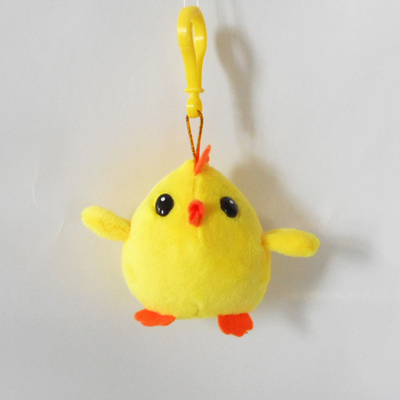 Custom Soft Plush Chicken Toy Keychain
