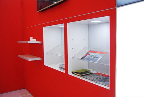 SEG网架内置展示架在2017年9月上市