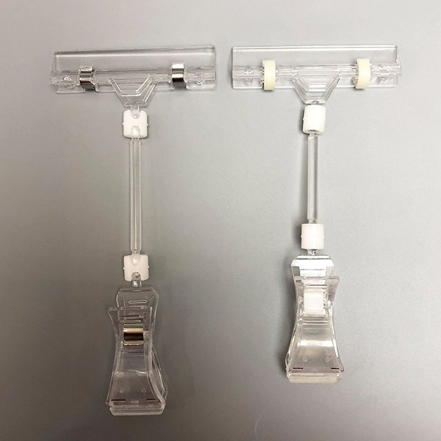 Clear Price Signs Clip for Retail PS06-L - Buy clear plastic sign clips ...