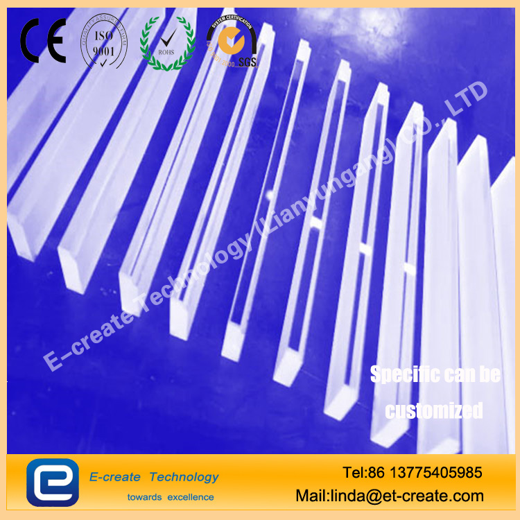High temperature / high voltage quartz tube (for single crystal furnace electrode protection)