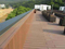 Plancher compos&eacute; en plastique en bois ext&eacute;rieur de Decking de jardin/stationnement/yard de WPC