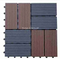 Facile installer le Decking en bois de Vinyle/anti plancher en plastique en bois de Corrossion