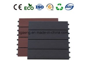 Decking en plastique en bois Ffloor du compos&eacute; WPC de vente chaude/paquet compos&eacute; WPC de jardin