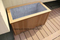 Decking compos&eacute; en plastique en bois de Decking de WPC pour l'&eacute;tage ext&eacute;rieur de piscine