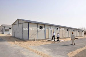 Casa prefabricada de la cabina portable de Ghana con las caracter&iacute;sticas seguras y durables