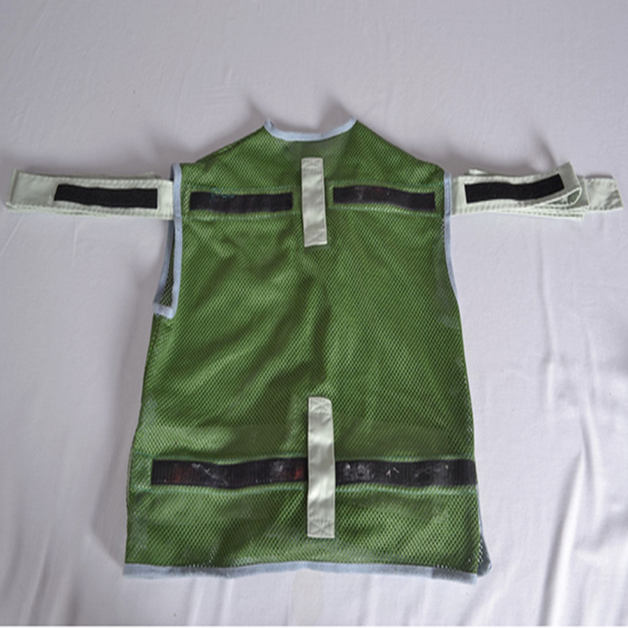 Security constraint vest (netted four belts)