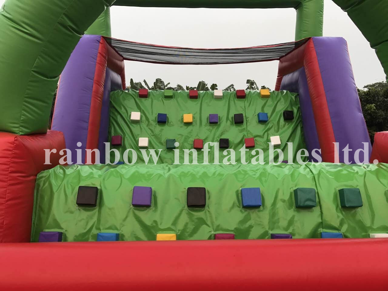 RB5048（12x4m） Inflatable High Quality And Cheap Price Obstacle Course Game