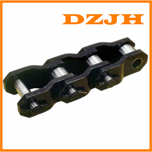 Heavy-duty cranked-link transmission chains