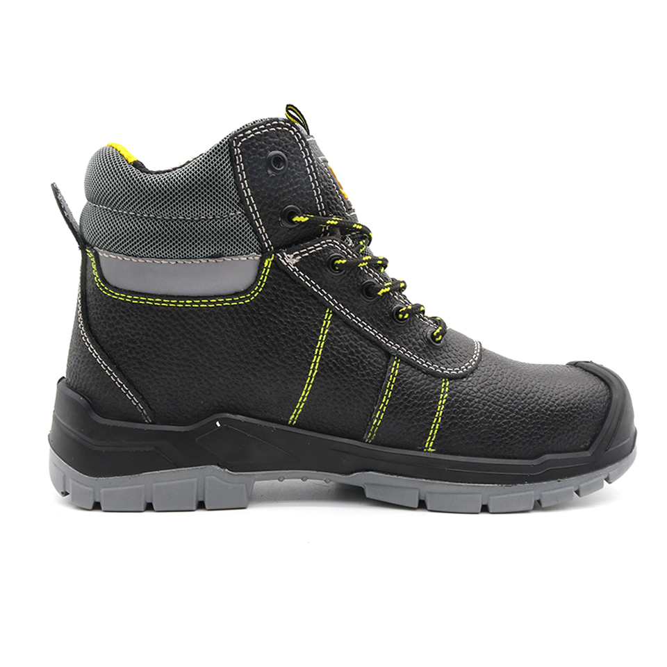 Oil Water Resistant Anti Puncture Steel Toe S3 Safety Shoes For Men