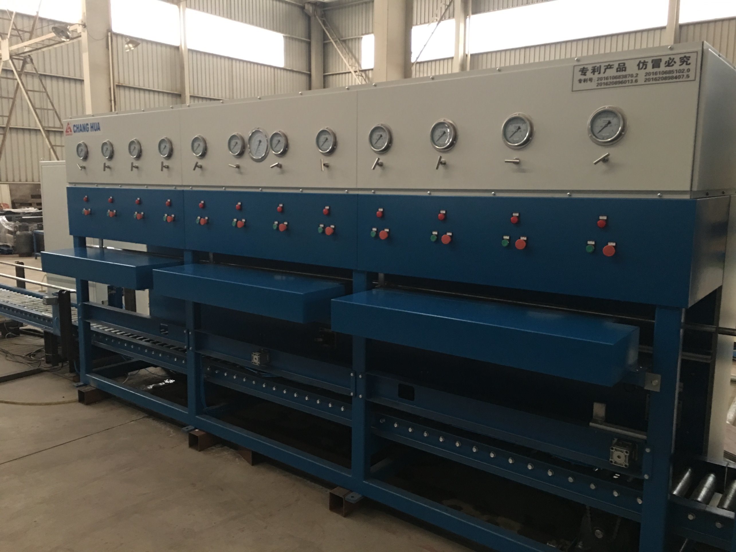 LPG Cylinder Automatic Online Hydro Testing Machine