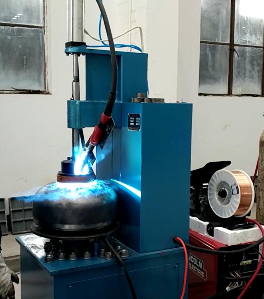 Semi-Automatic LPG Cylinder Socket Welding Machine