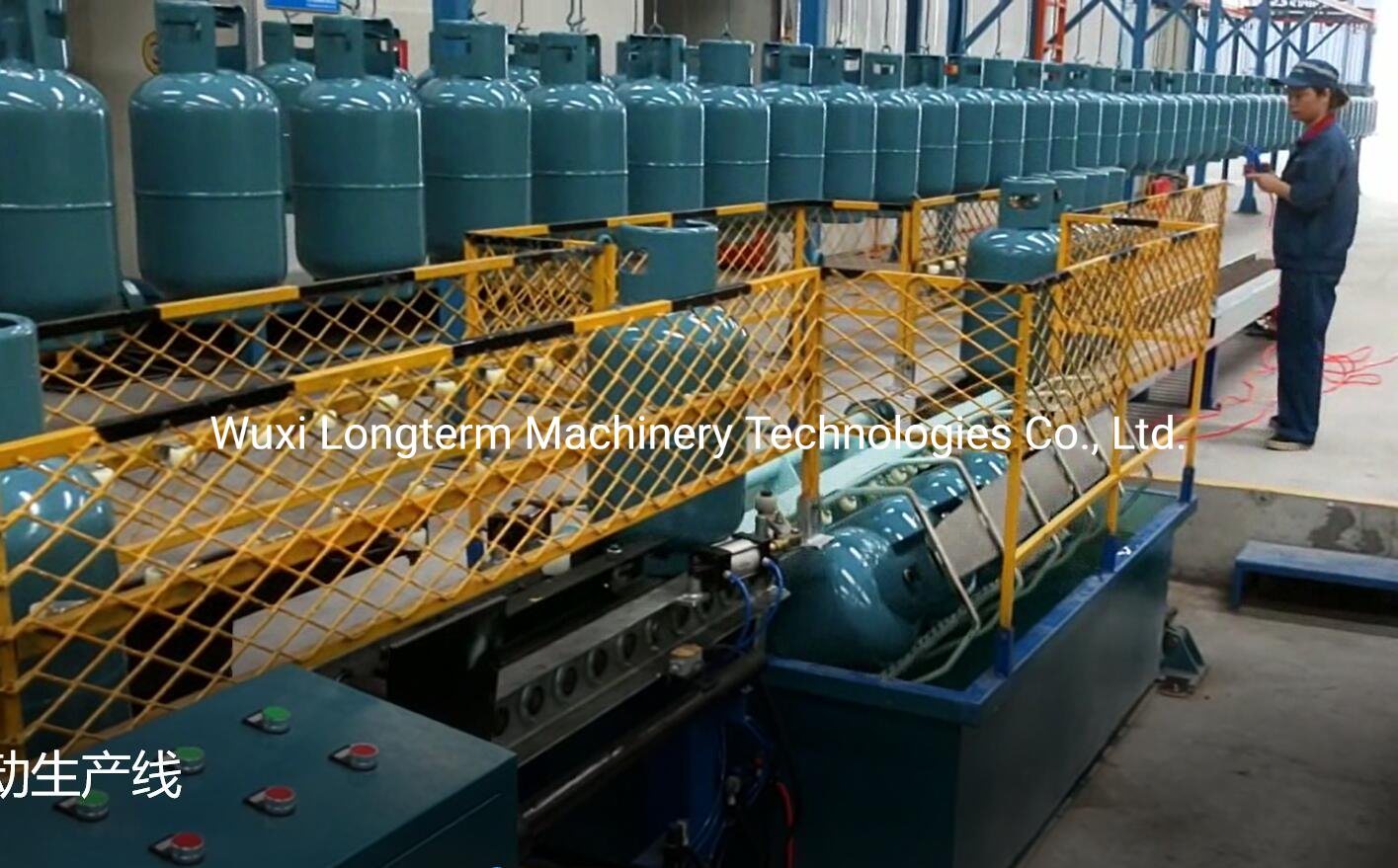 Full Solution 5kg Small Portable LPG Gas Cylinder Production Line for Camping