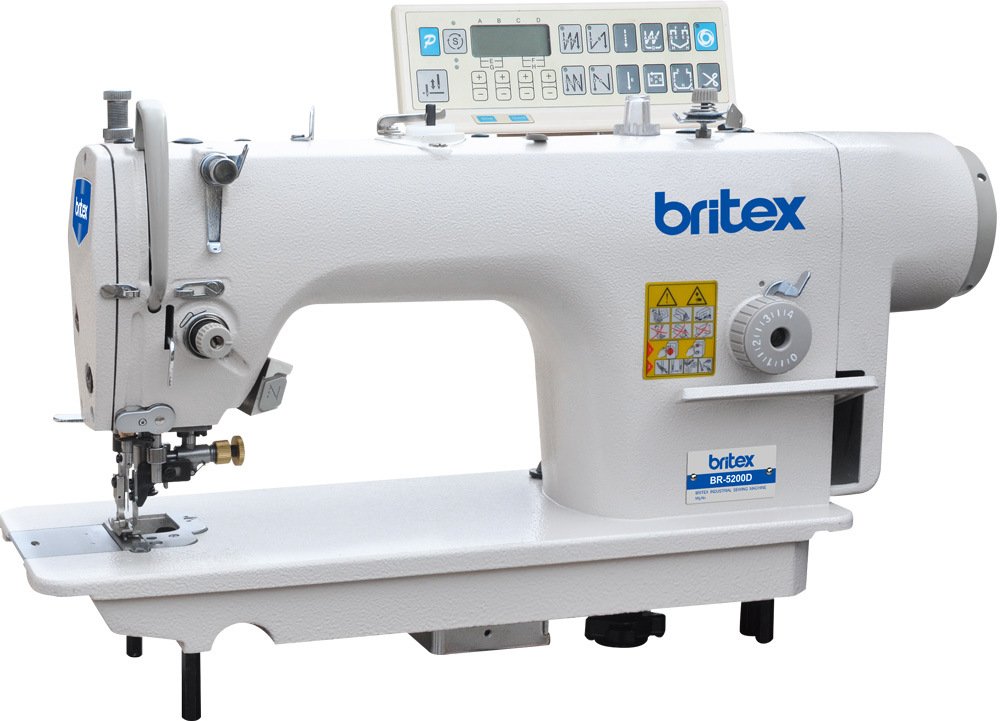 Br-5200d Series High Speed Side Cutter Lockstitch Sewing Machine