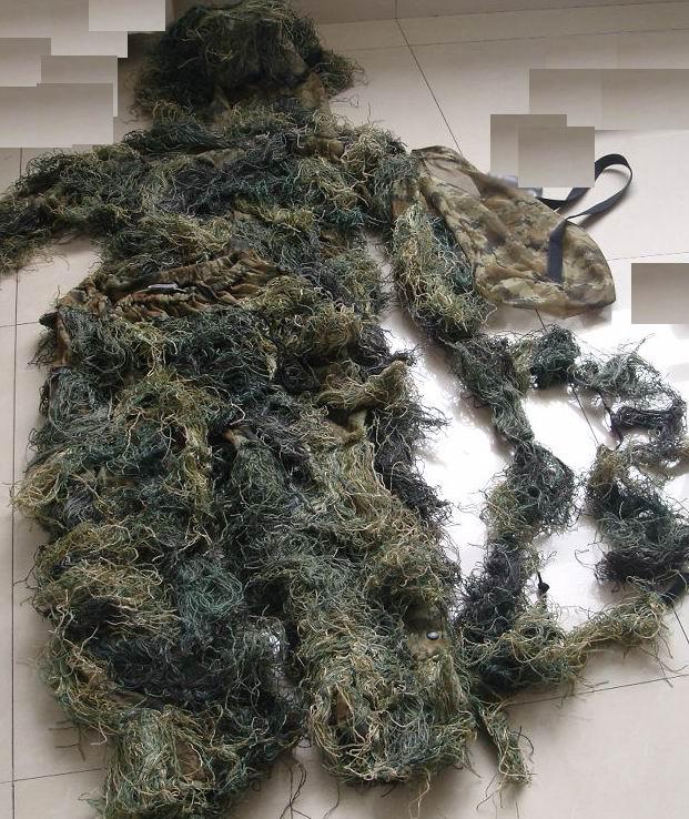 Military Ghilli Suit for Outdoor&amp;Camping