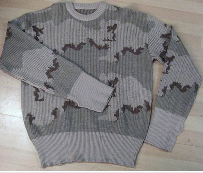 High Quality Army Camo Sweater