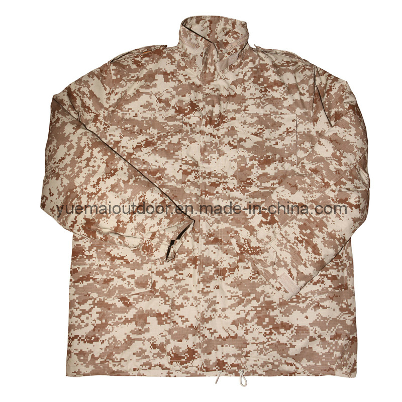 Military Combat Us M65 Field Jacket with Padding
