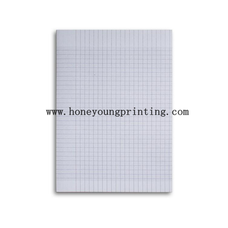 A4 ruled paper seyes grand carreaux and 5*5 square petits carreaux 50 sheets doubles 200pages copies doubles 
