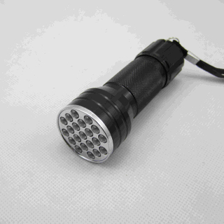 21 LED UV Flashlight black light for scorpion, pet urine or money detector