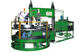 ￠300-405 eight workstation cutting wheel forming press machine