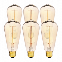 St64 E27 25W 40W 60W Vintage Bulbs Edison Lamps