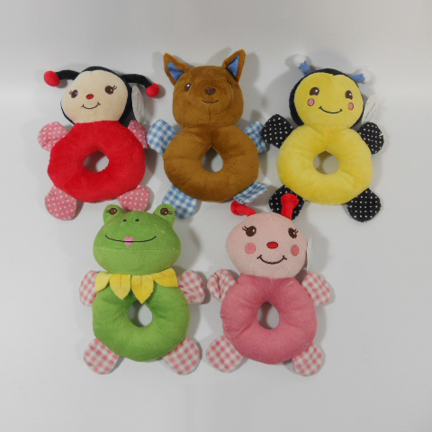 New Plush Soft Animal Chew Squeaker Pet Toy