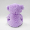 Cute Valentines Stuffed Soft Plush Purple Teddy Bear with Heart