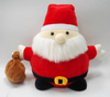 Soft Santa Claus Characters for Christmas Plush Toys with Purse
