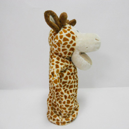 Plush Stuffed Toy Giraffe Hand Puppet for Kids