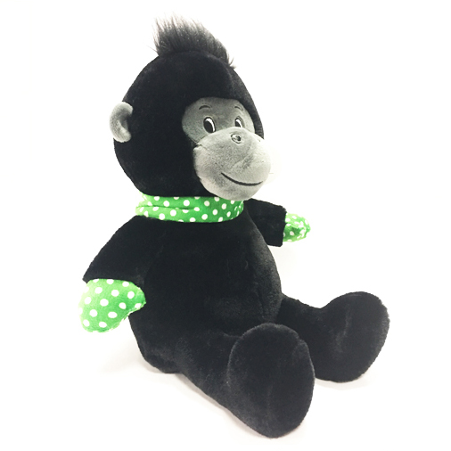 Black Soft Animal Plush Orangutan Monkey Animal Toys 
