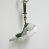 Custom Soft Plush Whale Toy Keychain