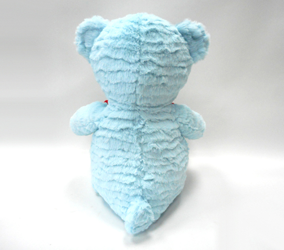 Special Valentine Blue Bear Animal Gift with Heart Plush Toys