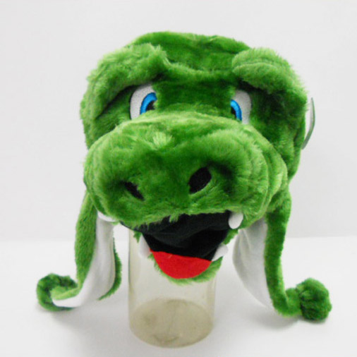 Soft Plush Toy Crocodile Winter Hat for Kids